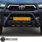 Toyota Hilux 2021+ Bull Bar Matt Black (Nudge Spoiler)