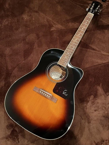 Epiphone J-45Ec Studio Eco Guitar Sunburst