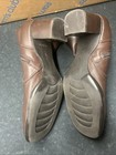 Studio Works Braydon Brown Leather Side Zip Square Toe Booties Size 8M — photo 5