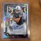 2025 Topps Chrome Brock Bowers Future Stars Autographs (RAW)