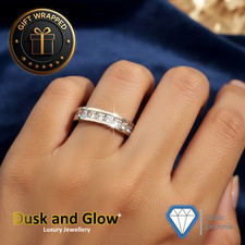 316 Stainless Steel Wide Band Navy Mens Sapphire CZ Ring - LA NY Jewelry 316 Stainless Steel Wide Band Navy Mens Sapphire CZ Ring - LA NY Jewelry