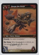 2008 World of Warcraft TCG: Drums of War Sorga the Swift #196