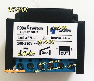Replace ROBA 10.017.000.2 100-250V 2A Motor Rectifier Module Power Supply Device