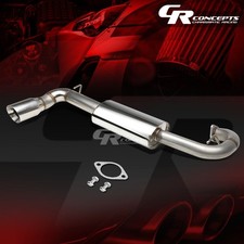 4 Oval Muffler Tip Axle Catback Racing Exhaust System For 11-16 Scion Tc Agt20