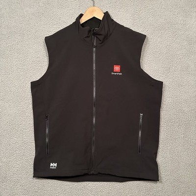 Helly Hansen Workwear Vest Men's XL Extra Large Black Manchester 2.0 Softshell