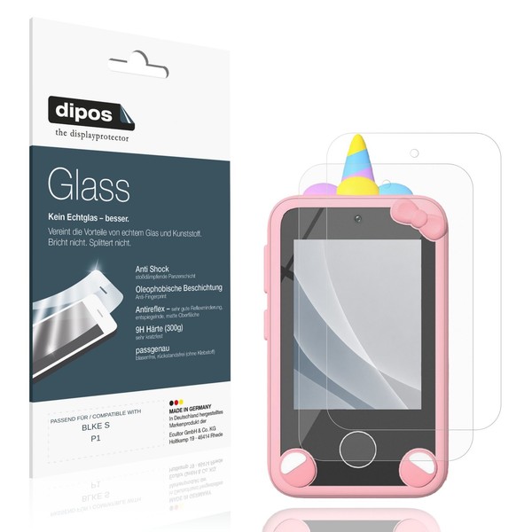2X Schutzfolie FüR Blke S P1 Matt - Anti-Shock 9H Folie Dipos Glass-image