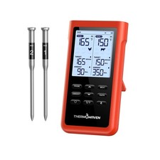 ThermoMaven 3000FT Smart Wireless Meat Thermometer, Sub-1G Long Range, 6 Sens...