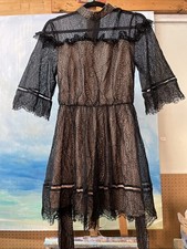 Revolve Keepsake Lace Dress Witchy Size Small