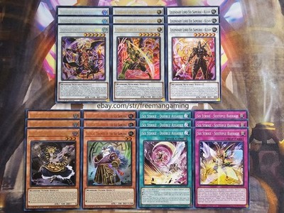 Yugioh Six Samurai Deck Core Set 21 card MP25 Legendary Lord Shi