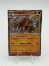 Garganacl 178/091  Shiny Rare Paldean Fates Pokemon TCG NM