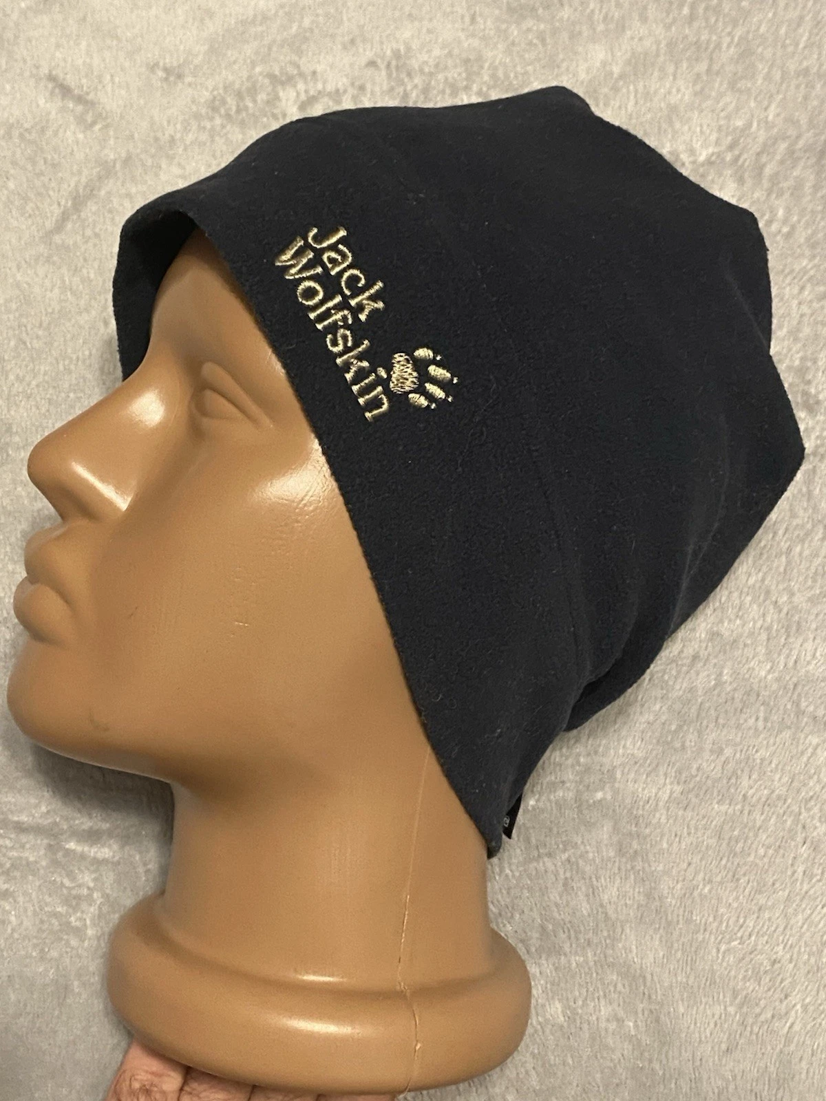 Hype Fleece Jack Wolskin Blue Hat One Size Warm snowboarding Style Tecnopile