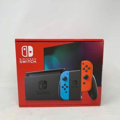 New Nintendo Switch v2 Console Gaming System HAC-001(-01) Red/Blue