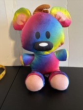 Toy Factory Garfield 10" Tie Dyed Pooky Teddy Bear Plush Stuffed Animal 2022