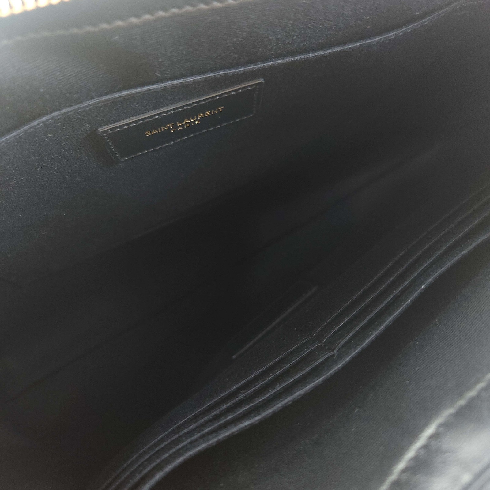 Saint Laurent Monogram Pattern Mat Document Holde… - image 6