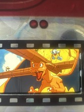 Pok mon Charizard Squirtle FSA Cracked Ice 35mm Film Cell Rare