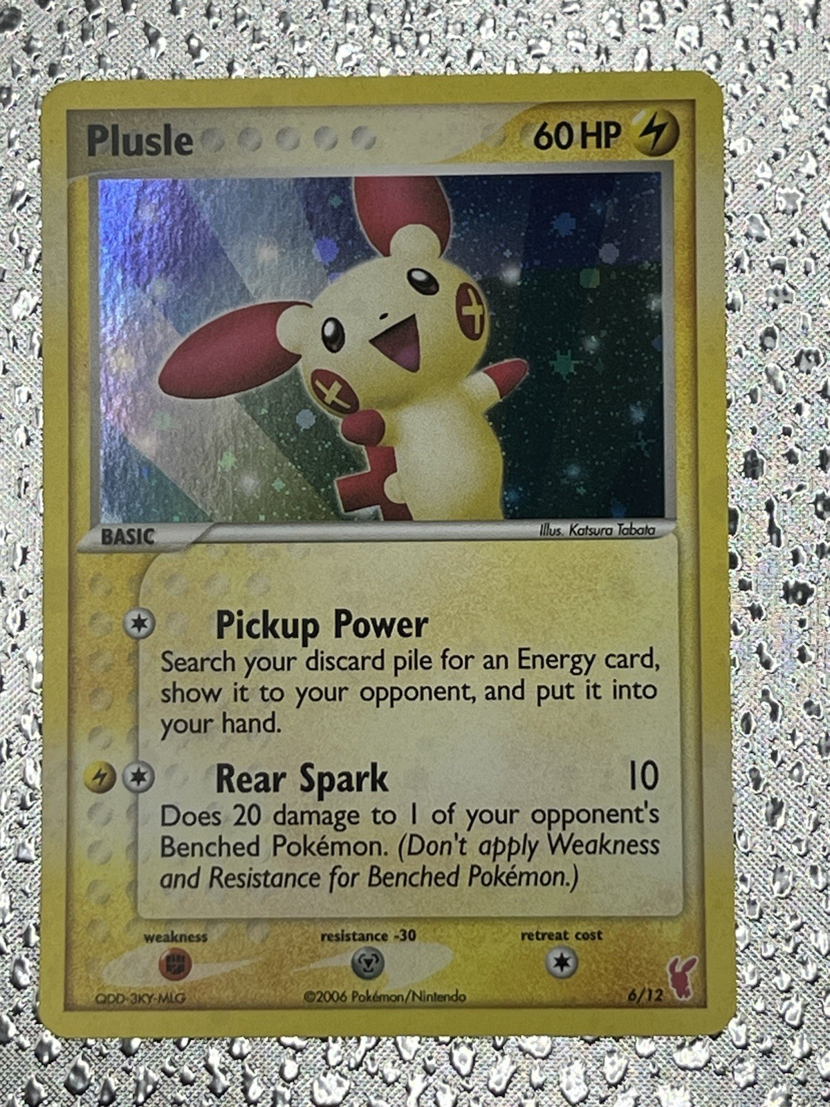 Plusle & Minun 6/12 EX Trainer Kit 2 Holo Pair Set Pokemon 2006 NM