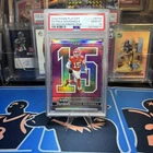 2020 Panini Playoff Behind The Numbers Patrick Mahomes II Pink PSA 10 GEM MINT