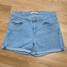 Levi's Light Blue Jean Shorts for Women