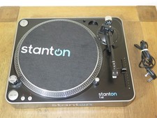 Stanton T.62 direct-drive DJ turntable w/ Audio-Technica cartridge / WORKS WELL