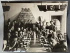 very large vintage photo FFI resistance Vernon France 1944 WW2 war