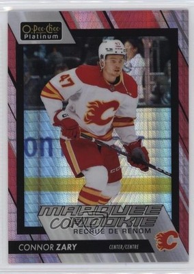 2023 O-Pee-Chee Platinum Marquee Rookies Red Prism Connor Zary Rookie RC 1uw2