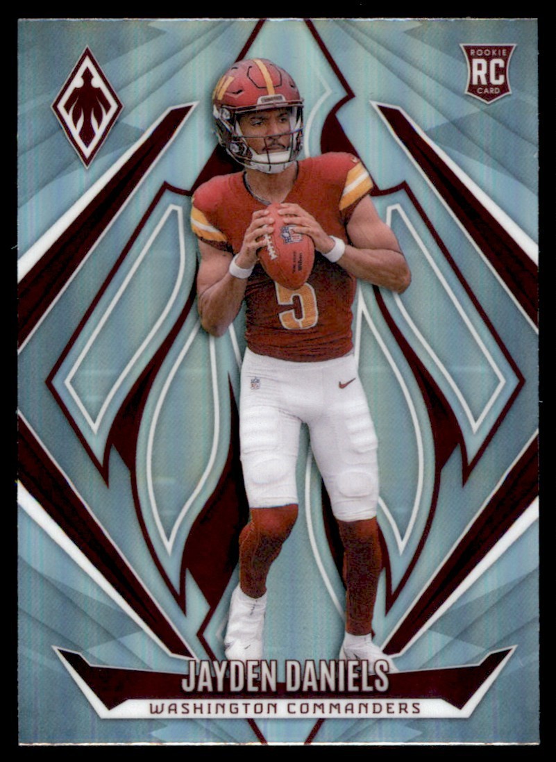 2024 Panini Phoenix Silver #198 Jayden Daniels Commanders