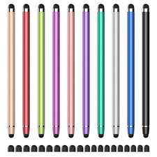 Stylus 10 PCS , Stylus Pen for Touchscreen iPad. 2-in-1 Universal Stylus