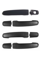 Outside Exterior Door Handle Set 4 Black Textured NEW for Chevy Pontiac Saturn