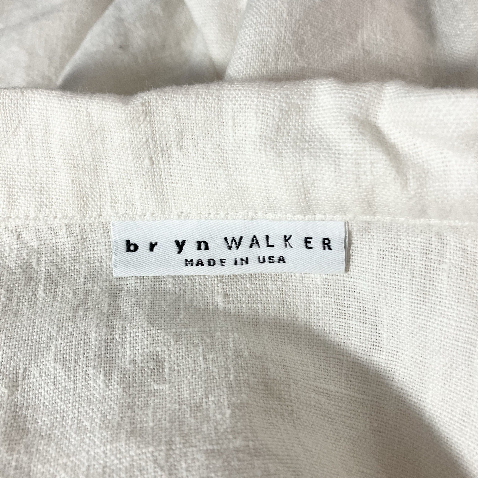 Bryn Walker Boxy Button Down Heavyweight Linen Sh… - image 3