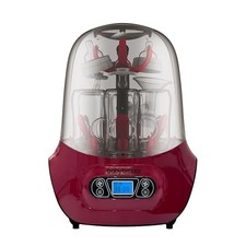 Baby Brezza Baby Bottle Sterilizer and Dryer Machine Electric Steam - Red