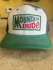 Mountain Dude Snapback ball cap/ hat BRAND NEW Arcadian Outfitters