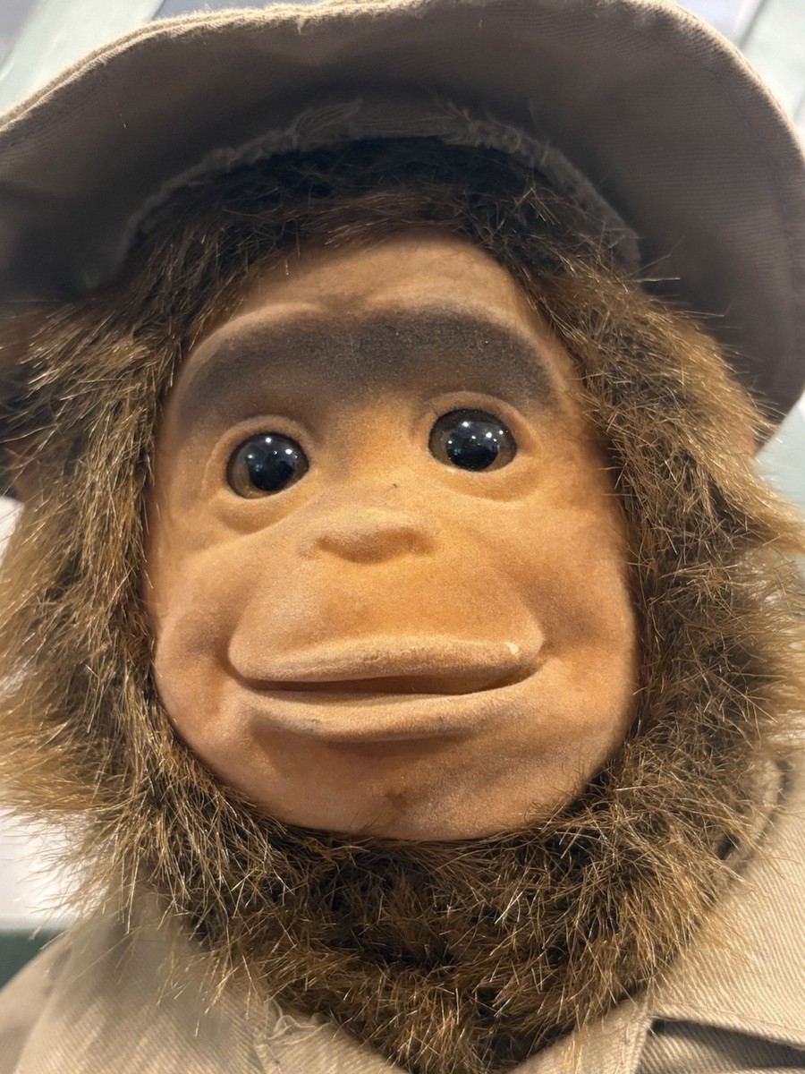 Vintage 90s Hosung Monkey Plush Safari Outfit | eBay