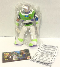 Buzz Lightyear Burger King 1996 Toy Story Pixar 9" Sealed New in Package