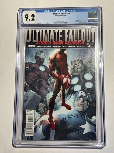 CGC 9.2 Ultimate Fallout #4, 1st Appearance Miles Morales Spider-Man