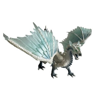 Schleich Eldrador Ice Dragon Figure White Blue Translucent Wings 70139