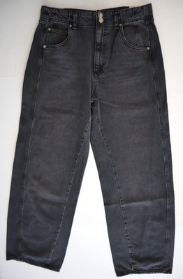 We The Free x FP OB2053239 Women's Sz 32 Black Aster Straight-Leg Jeans $98