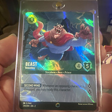 Disney Lorcana TFC Beast - Relentless 210/204 Enchanted Foil English
