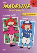 Madeline 1 DVD Region 1 US Imp - GOOD