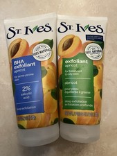 St. Ives BHA and 2 Salicylic Acid Face Scrub Exfoliant Treatments