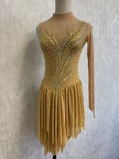 ice figure skating competition dress Gymnastics costume dance Dress dyeing