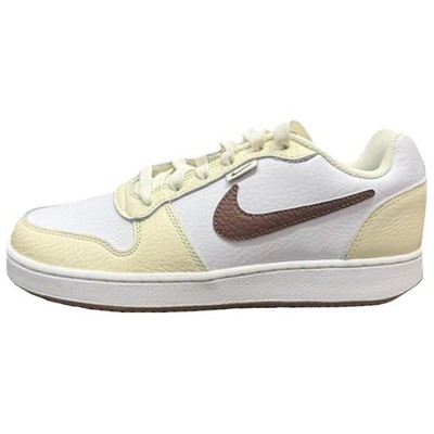Nike EBERNON Abrasion Resistant Low Top Skateboard Shoes Men's White New Sizes