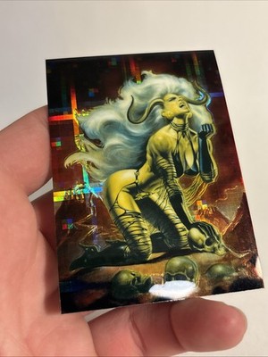 rare lady death cards All Chromium Series 2 Complete Trading Card Set 100 K  Conquer the unknown with Krome Productions! MTGNexus - Lady Death