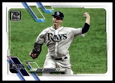 2021 Topps Ryan Yarbrough Tampa Bay Rays #196