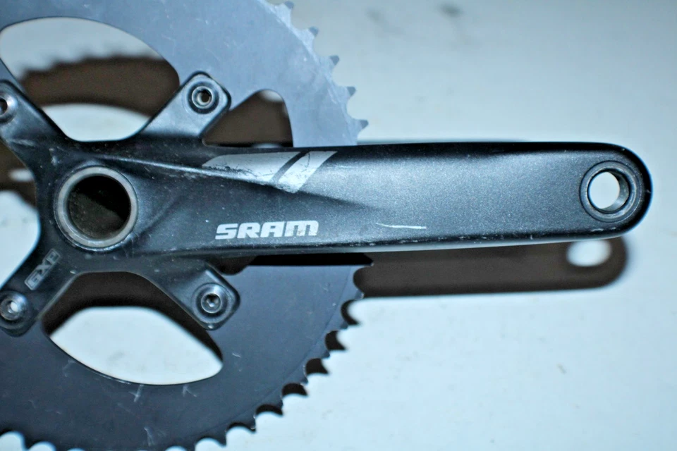 Комплект шатунов SRAM GXP MTB черный BCD104 175 мм 48T ISIS односкоростной гравий доставка США - Изображение 4 из 4