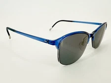 NICE Silhouette SPX 1586 Eyeglasses FRAMES 4510 Blue 51[]16-130 Silver L078