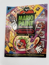 Vintage 1993 Mario Paint Super Nintendo SNES Official Strategy Players Guide