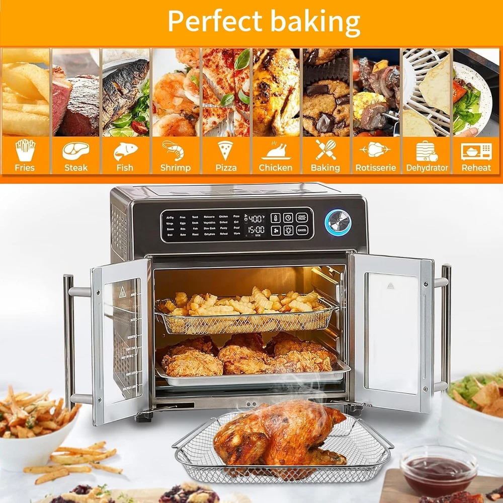 Essential Air Fryer Accessories for Emeril Lagasse 26 QT XL Convection Fryer