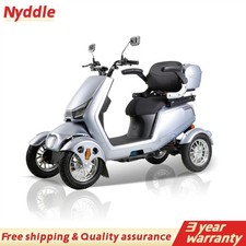 4 Wheels Electric Mobility Scooter 800W 60V20A Heavy Duty All Terrain for Senior