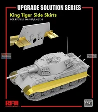RFMRM2091 1:35 Rye Field Model King Tiger Side Skirts (RFM kit)