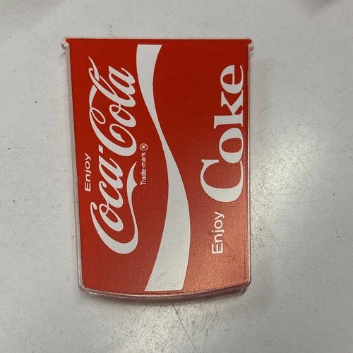 Vintage Coca-Cola Cup Menu Board NOS Soda Signs Cola Grid Menu Diner 3.5x2.75”